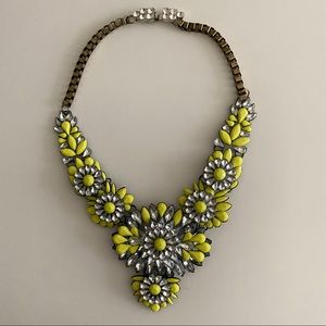 FREE W/ PURCHASE- Yellow Statement Necklace
